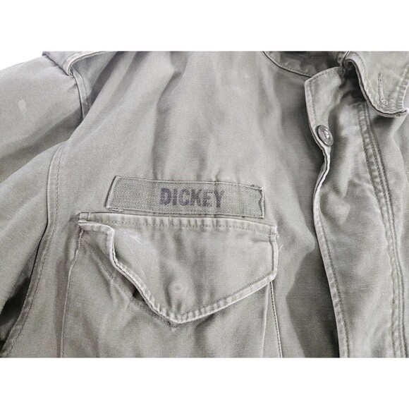 Vintage 1957 Field Jacket Long Medium Authentic Field US Army Jacket - Picture 3 of 16
